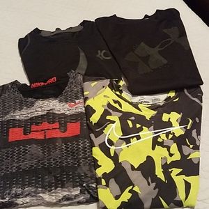 Lot of boys athletic shirts